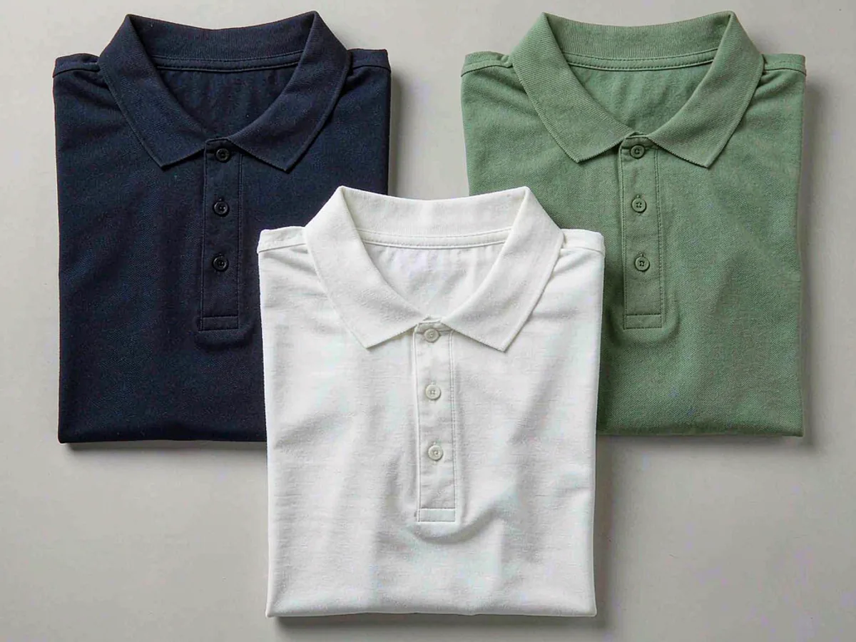 100% Cotton Polo Shirts manufactured in a 100% cotton garment factory in China