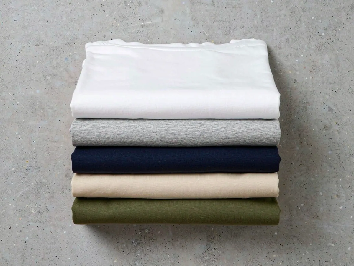 100% Cotton T-Shirts manufactured in a 100% cotton garment factory in China