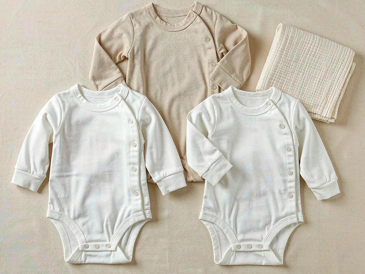 Organic Cotton Baby Clothing manufactured in a 100% cotton garment factory in China